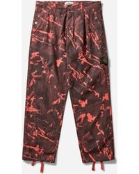 Stone Island - Men S Scan Camo Print Pants - Lyst