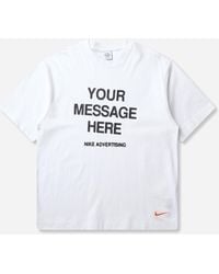 Nike - Your Message Here T-Shirt - Lyst