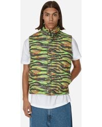 ERL - Printed Quilted Puffer Vest Rave - Lyst
