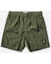 Stone Island - Men S Nylon Metal Swim Shorts Military - Lyst