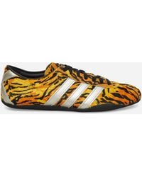 adidas - Women S Tokyo Sneakers / Gold Metallic / Core Black - Lyst