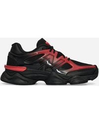 New Balance - 9060 Sneakers Blast Red / Black - Lyst