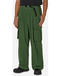 Gramicci - F/ce Technical Cargo Wide Pants Olive - Lyst