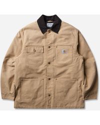 Carhartt - S Og Chore Coat Wip Dusty H Tobacco (Stone Canvas) - Lyst