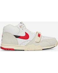 Nike - Air Trainer 1 Sneakers White / University Red - Lyst