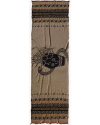 Kapital - Fulling Wool Scarf (Coptic Skull) - Lyst