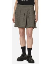 Our Legacy - Object Skirt Old Money Check - Lyst