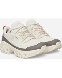 On Shoes - Men S Cloudrock Low Wp Sneakers Ivory / Ivory - Lyst