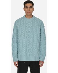 Dries Van Noten - Cable Knit Sweater - Lyst