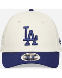 KTZ - La Dodgers Mlb 9forty M-crown Cap Light Beige - Lyst