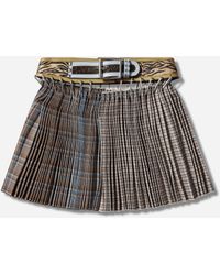 Chopova Lowena - Women S Cotton Mini Carabiner Skirt - Lyst