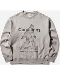 Nike - S Acg Tuff Fleece Therma-Fit Pullover Crewneck Sweatshirt College - Lyst