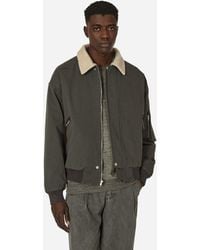Cav Empt - Wool Boa Inner Zip Jacket Charcoal - Lyst