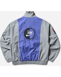 Nike - Men S Patta Tracksuit Jacket Particle / Sapphire - Lyst