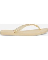 Havaianas - S Slim Split Flip Flops Buttercream - Lyst