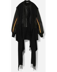Undercover - S Nylon Twill Ma-1 Jacket - Lyst