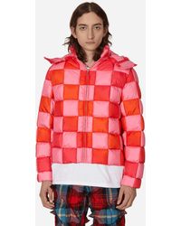 ERL - Gradient Checker Hooded Puffer Jacket - Lyst