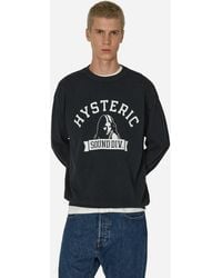 Hysteric Glamour - Sound Division Crewneck Sweater - Lyst