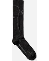 ROA - Our Legacy Work Shop Merino Knee High Socks Carbon - Lyst