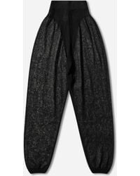Miista - Women S Fritza Capri Trousers Black - Lyst