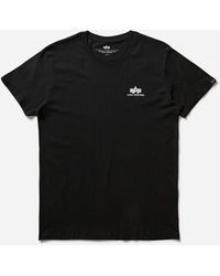 Alpha Industries - S Basic Small Logo T-Shirt - Lyst