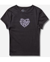 Vans - S Barbed Heart T-Shirt - Lyst