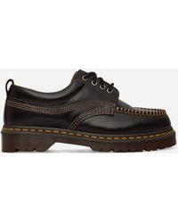 Dr. Martens - Lowell Leather Moc Toe Shoes - Lyst