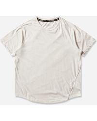 Nike - Women S Acg Dri-fit Short-sleeve Trail Running Top Phantom / Summit White - Lyst