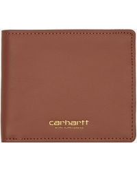 Carhartt - Vegas Billfold Wallet Cognac - Lyst