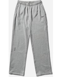 Nike - Men S Nocta Open Hem Fleece Pants Dark Grey Heather - Lyst