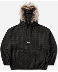 Umbro - Flannel Fur Anorak Dark - Lyst
