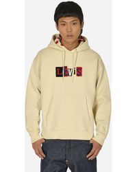 Levi's - Skateboarding Relaxed Fit Hoodie Angora - Lyst