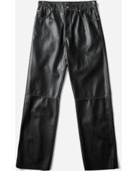 MM6 by Maison Margiela - S Coated Trousers - Lyst