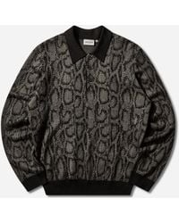 Carhartt - Snake Longsleeve Polo Snake Camo - Lyst