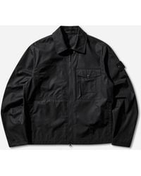 Stone Island - S Ghost All-Weather Cotton Canvas Overshirt - Lyst