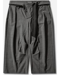 OTTOLINGER - Women S Strapped baggy Suit Shorts - Lyst