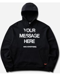 Nike - S Your Message Here Fleece Hoodie - Lyst