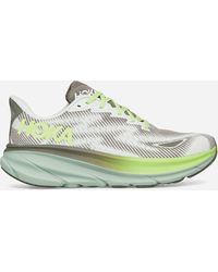 Hoka One One - Clifton 9 Gore-Tex Sneakers Slate Aloe Vera - Lyst
