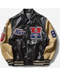 Hysteric Glamour - Men S Hg Patch Varsity Jacket - Lyst