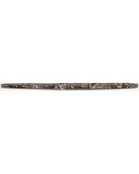 Dries Van Noten - Printed Leather Belt - Lyst