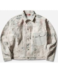 Junya Watanabe - Men S Levi's Roses Type 1 Jacket Off White - Lyst