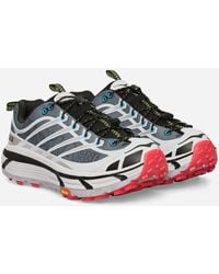 Hoka One One - Mafate Three2 Wordmark Sneakers Ash / Outer Orbit - Lyst