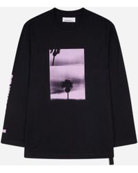 Oamc Peacemaker - Panorama Print Longsleeve T-Shirt - Lyst