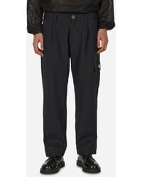 Haydenshapes - Merino Piston Pleated Patch Cargo Pants - Lyst