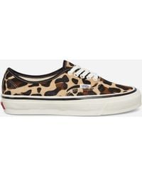 Vans - Premium Authentic 44 Pony Hair Sneakers Marshmallow Leopard - Lyst