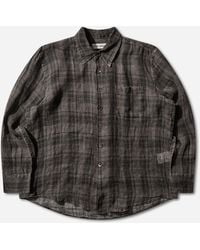 Our Legacy - S Above Shirt Penumbra Check - Lyst