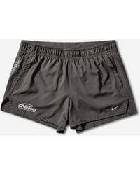 Nike - Men S Dri-fit 3in Brief-lined Running Shorts Medium Ash - Lyst