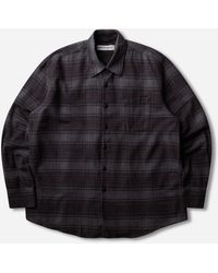 Our Legacy - S Above Shirt Faded Nocturne Check - Lyst