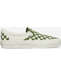 Vans - Slip-on Reissue 98 Sneakers Checkerboard Pesto - Lyst