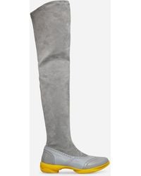 Kiko Kostadinov - Sonia High Boots Fog Oyster - Lyst